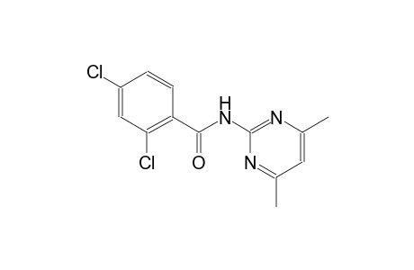 2,4-dichloro-N-(4,6-dimethyl-2-pyrimidinyl)benzamide