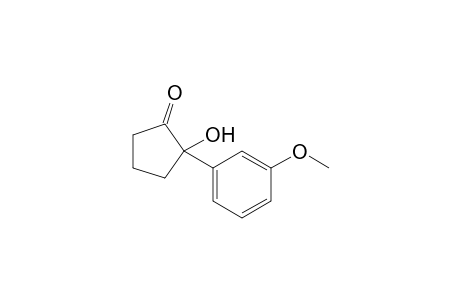 2-Hydroxy-2-(3-methoxyphenyl)cyclopentanone