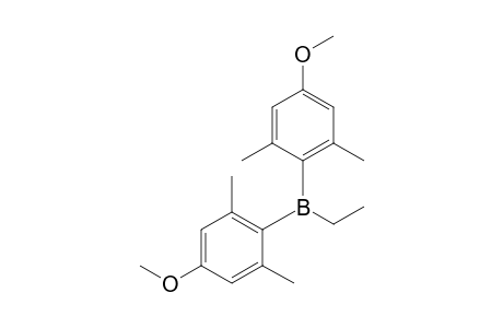 Bis(2,6-dimethyl-4-methoxyphenyl)ethylborane
