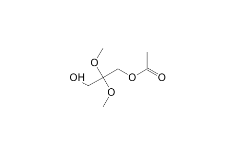 (2,2-dimethoxy-3-oxidanyl-propyl) ethanoate