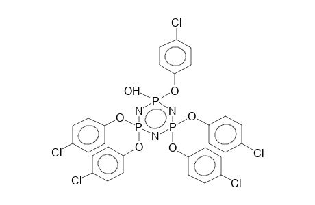 MONOHYDROXYPENTA(PARA-CHLOROPHENOXY)CYCLOTRIPHOSPHAZENE