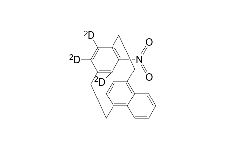 syn-5,7,8-Trideuterio-4-nitro-[2.2](1,4)naphthalenoparacyclophane