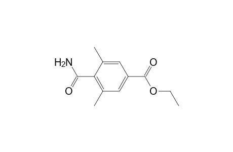 Ethyl 4-carbamoyl-3,5-dimethylbenzoate