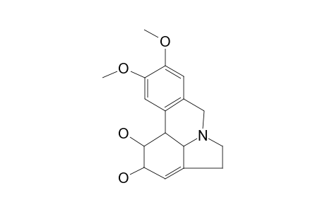 Galanthan-1,2-diol, 3,12-didehydro-9,10-dimethoxy-, (1.alpha.,2.beta.)-