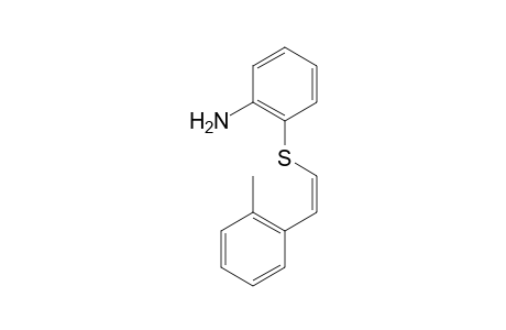 (Z)-2-(2-Methylstyrylthio)aniline