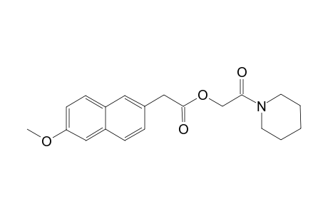 2-Oxo-2-(piperidin-1-yl)ethyl 2-(6-methoxynaphthalen-2-yl)acetate