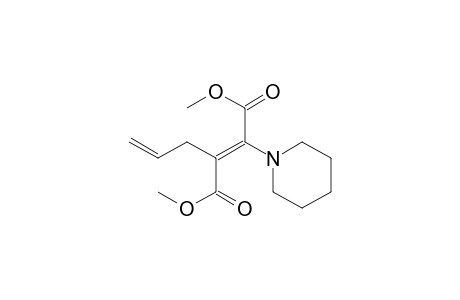 2-Butenedioic acid, 2-(1-piperidinyl)-3-(2-propenyl)-, dimethyl ester, (E)-