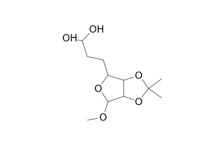 3-(6-METHOXY-2,2-DIMETHYLTETRAHYDROFURO[3,4-d][1,3]DIOXOL-4-YL)PROPIONIC ACID