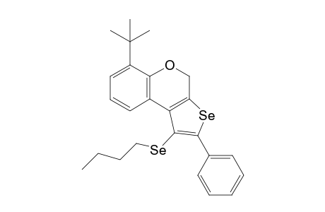 6-(Tert-butyl)-1-(butylselanyl)-2-phenyl-4H-selenopheno[2,3-c]chromene