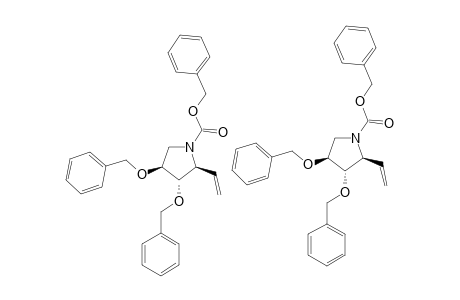 (2S,3S,4S)-1-(BENZYLOXYCARBONYL)-3,4-BIS-(BENZYLOXY)-2-ETHENYL-PYRROLIDINE