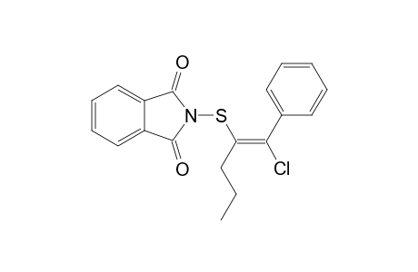 N-[(E)-2-Chloro-2-phenyl-1-propylvinylthio]phthalimide