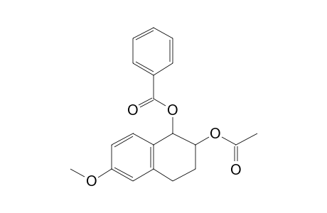 2-Acetoxy-trans-1-benzoyloxy-6-methoxy-1,2,3,4-tetrahydronaphthalene