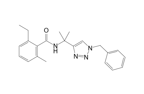 N-[2-(1-Benzyl-1H-1,2,3-triazol-4-yl)propan-2-yl]-2-ethyl-6-methylbenzamide