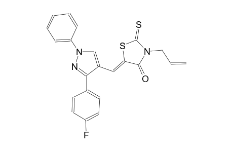 4-thiazolidinone, 5-[[3-(4-fluorophenyl)-1-phenyl-1H-pyrazol-4-yl]methylene]-3-(2-propenyl)-2-thioxo-, (5Z)-