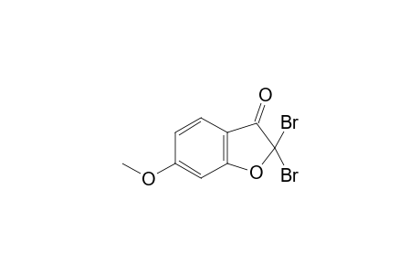 2,2-dibromo-6-methoxy-1-benzofuran-3-one