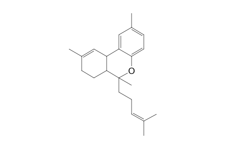 2,6,9-trimethyl-6-(4-methylpent-3-enyl)-6a,7,8,10a-tetrahydrobenzo[c]chromene