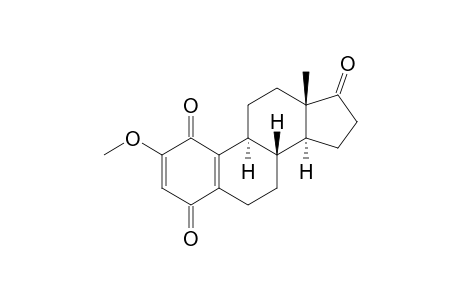 (8S,9S,13S,14S)-2-methoxy-13-methyl-7,8,9,11,12,14,15,16-octahydro-6H-cyclopenta[a]phenanthrene-1,4,17-trione