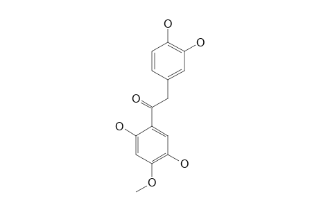 1-(2,5-DIHYDROXY-4-METHOXYPHENYL)-2-(3,4-DIHYDROXYPHENYL)-ETHANONE