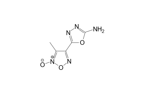 3(4)-Methyl-4(3)-(5-amino-1,3,4-oxadiazol-2-yl)furoxan