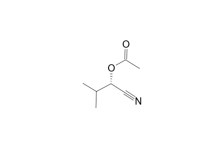 (S)-(-)-1-Cyano-2-methylpropyl acetate