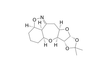 (3aR,4aS,7aR,7bS,10aR)-2,3-Isopropylidenedioxy-2,3,3a,10a-tetrahydrofuran[4,5-b][1,2]oxazolo[ef]oxepanocyclohexane