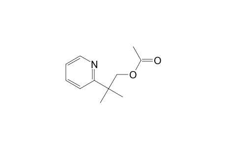 2-Methyl-2-(2-pyridyl)-propyl ester of acetic acid