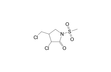3-Chloro-4-(chloromethyl)-1-(methylsulfonyl)pyrrolidin-2-one