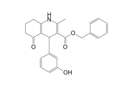 benzyl 4-(3-hydroxyphenyl)-2-methyl-5-oxo-1,4,5,6,7,8-hexahydro-3-quinolinecarboxylate