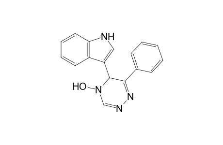 3-(4-hydroxy-6-phenyl-5H-1,2,4-triazin-5-yl)-1H-indole