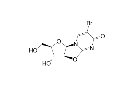 1-.beta.-D-(O2,2-Cyclo-arabinofuranosyl)-5-bromouracil