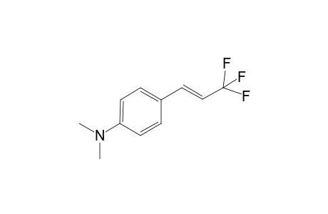 (E)-N,N-dimethyl-4-(3,3,3-trifluoroprop-1-en-1-yl)aniline