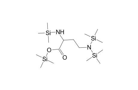 Butanoic acid, 4-[bis(trimethylsilyl)amino]-2-[(trimethylsilyl)amino]-, trimethylsilyl ester