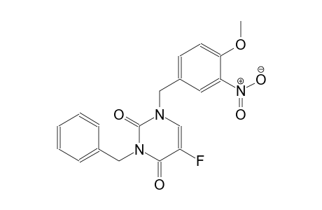 3-benzyl-5-fluoro-1-(4-methoxy-3-nitrobenzyl)-2,4(1H,3H)-pyrimidinedione