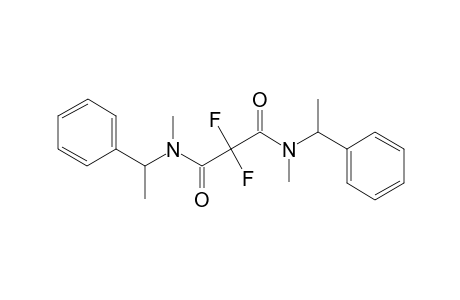 2,2-bis(fluoranyl)-N,N'-dimethyl-N,N'-bis(1-phenylethyl)propanediamide
