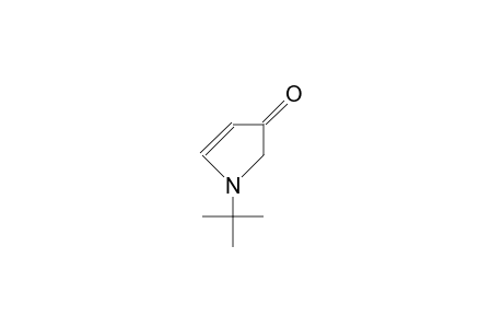 1-(T-Butyl)-pyrrol-3(2H)-one, keto form