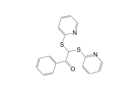 ethanone, 1-phenyl-2,2-bis(2-pyridinylthio)-