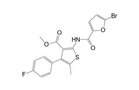 methyl 2-[(5-bromo-2-furoyl)amino]-4-(4-fluorophenyl)-5-methyl-3-thiophenecarboxylate