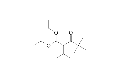 4-Diethoxymethyl-2,2,5-trimethyl-hexan-3-one