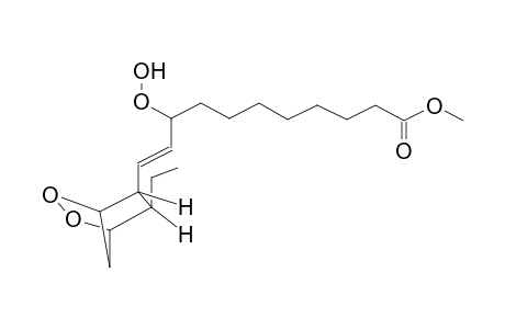 5-ENDO-(3-HYDROPEROXY-10-METHOXYCARBONYL-E-2-DECENYL)-6-ENDO-ETHYL-2,3-DIOXABICYCLO[2,2,1]HEPTANE