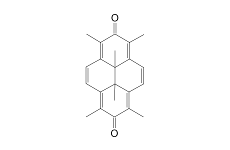 1,3,6,8,10b,10c-Hexamethyl-10b,10c-dihydropyrene-2,7-dione