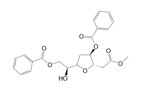 (2S,3R,5R)-5-[(2S)-(Benzoyloxy)-1-hydroxyethyl]-2-[(methoxycarbonyl)methyl]tetrahydropyran-3-yl Benzoate
