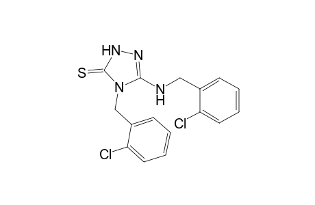 4-(2-Chlorobenzyl)-5-(2-chlorobenzylamino)-1,2,4-triazol-3-thione