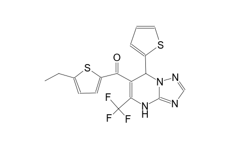 (5-ethyl-2-thienyl)[7-(2-thienyl)-5-(trifluoromethyl)-4,7-dihydro[1,2,4]triazolo[1,5-a]pyrimidin-6-yl]methanone