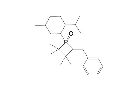 4-Benzyl-1-menthyl-2,2,3,3-tetramethylphosphetane oxide