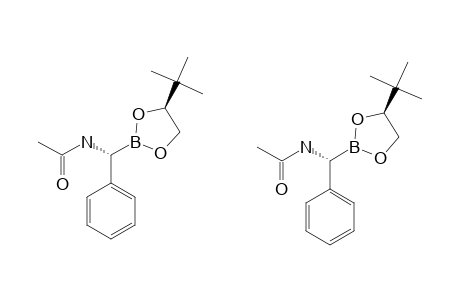 (+/-)-3,3-DIMETHYL-1,2-PROPANEDIOL-(+)-ALPHA-ACETAMIDO-ALPHA-PHENYLGLYCINEBORONATE