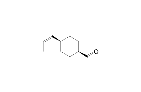 cis-4-[(Z)-Prop-1-en-1-yl]cyclohexanecarbaldehyde
