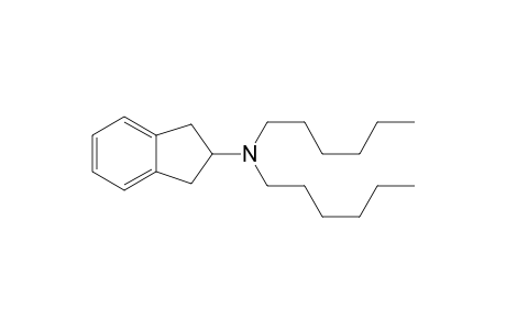 2-(N,N-Dihexylamino)indane