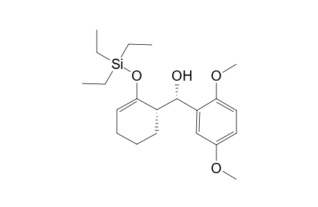 (2,5-Dimethoxyphenyl)(2-(triethylsilyloxy)cyclohex-2-enyl)methanol