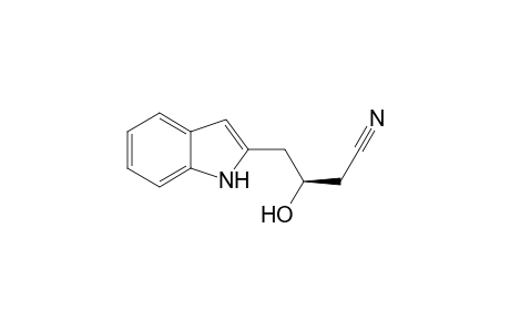 (S)-3-Hydroxy-4-(2-indolyl)butyrinitrile