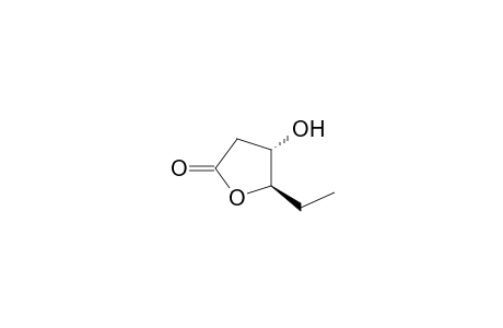 (4S,5R)-5-ethyl-4-hydroxy-2-oxolanone